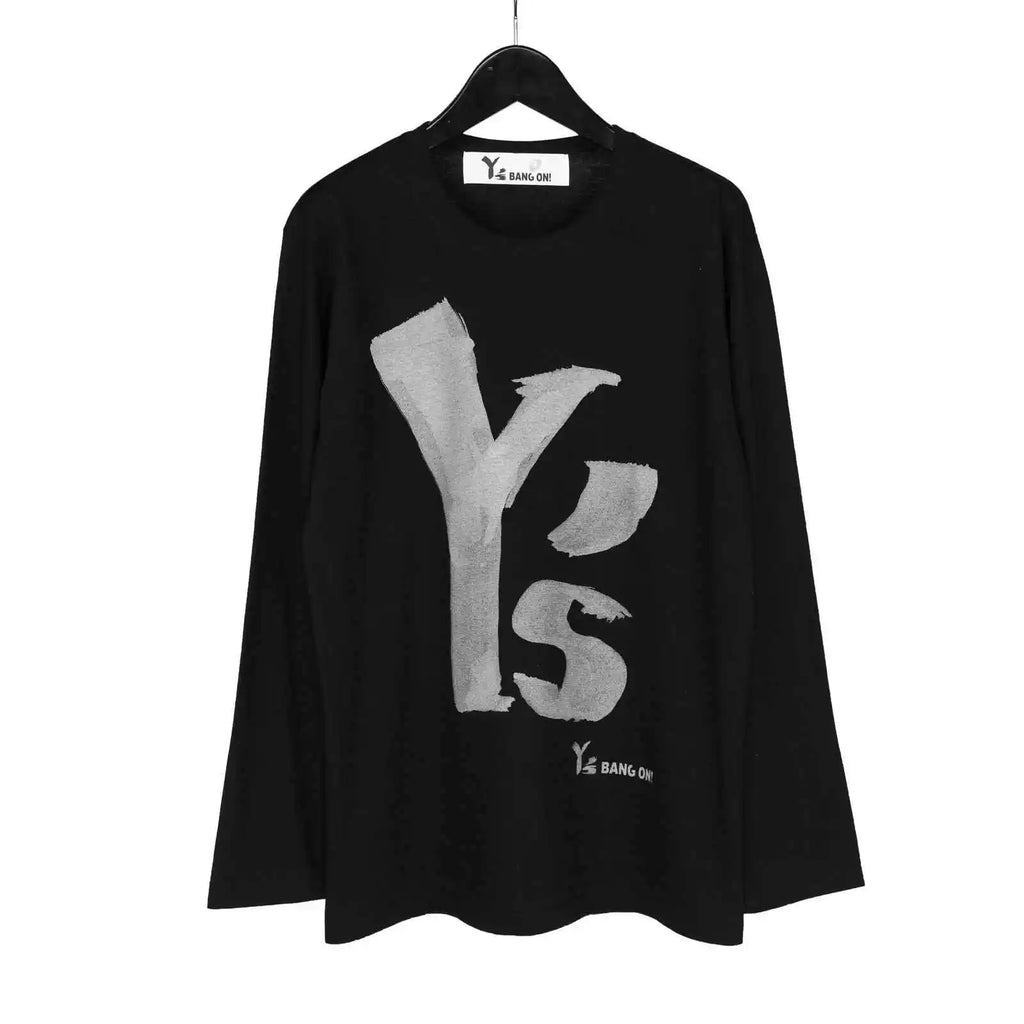 TOP-YAMAMOTO men's short-sleeved T-shirt Summer new round neck loose solid color base shirt Trendy brand half-sleeve