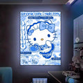 Hello Kitty Cartoon Wall Art Poster