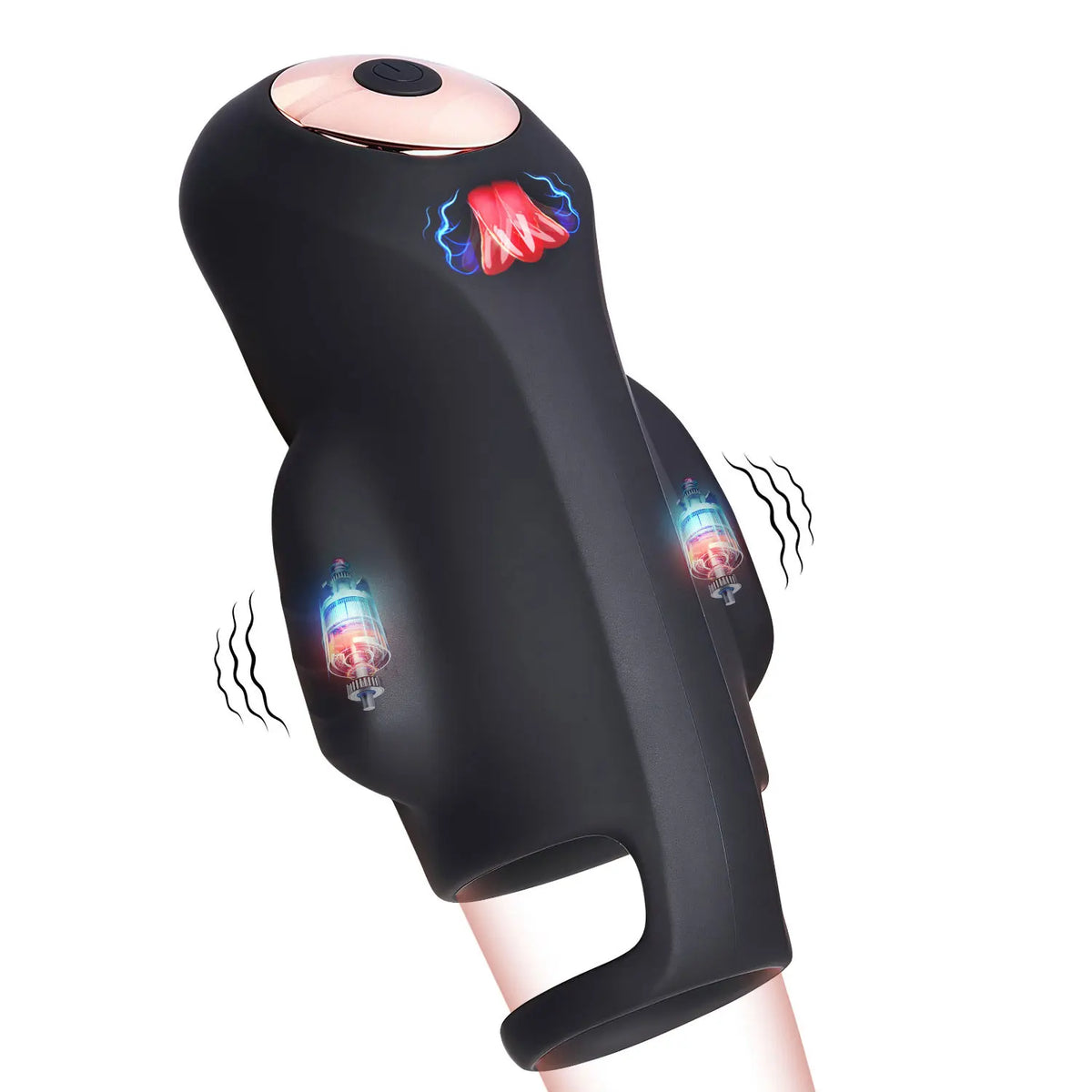App-Control Triple-Motor Male Stroker