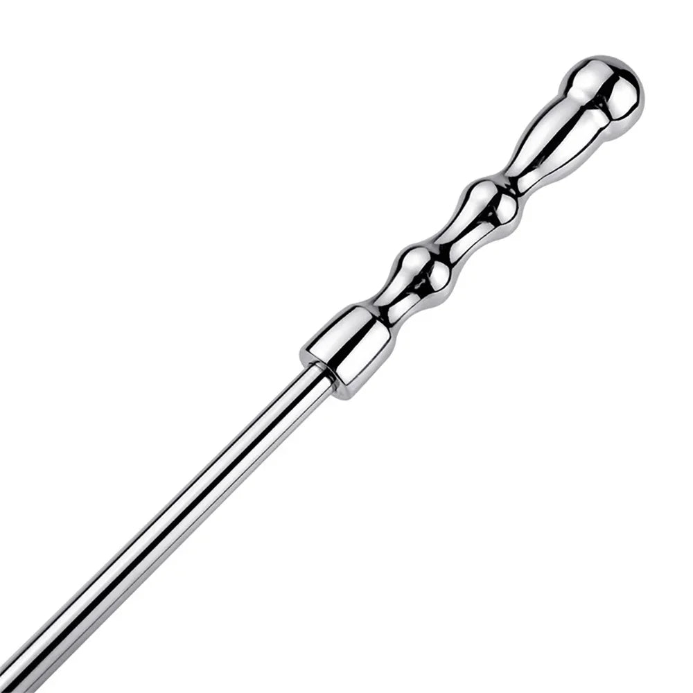 Stainless Steel Double-Ended Anal Massage Wand