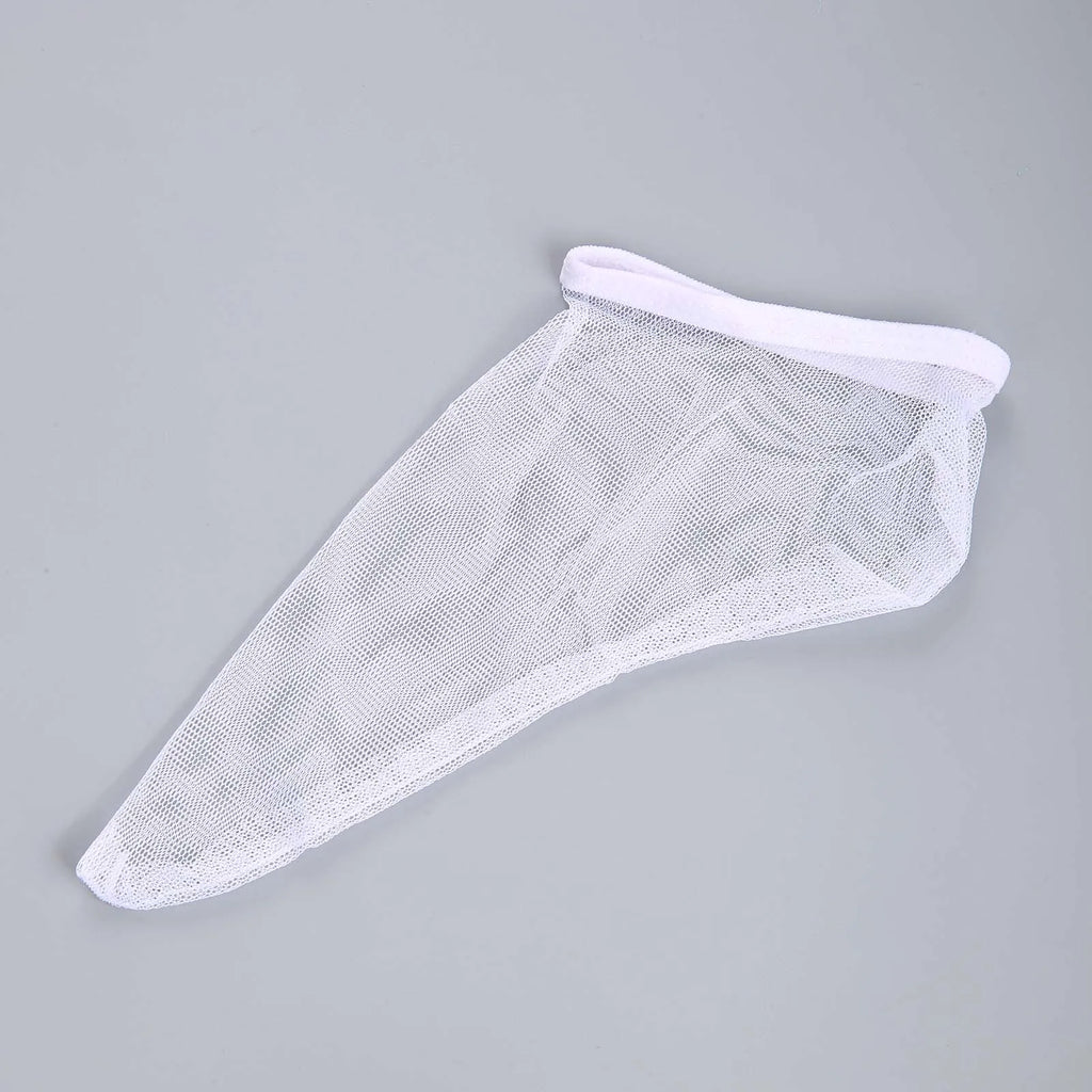 Sexy Men Fishnet Elephant Trunk Thong See Through Transparent Mesh Penis Sleeve Pouch Backless Mini Panties Exotic Sissy Bikini