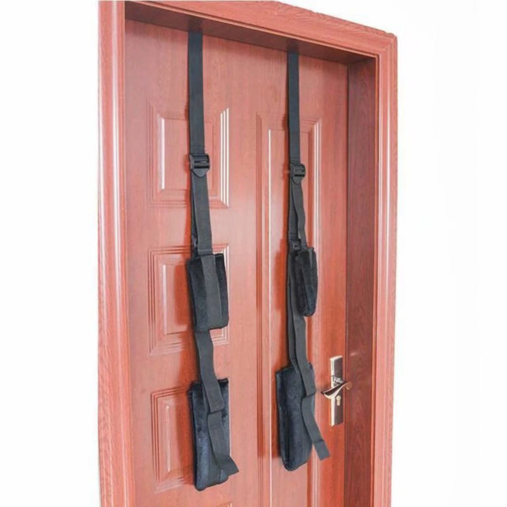 Adjustable Door-Mount Open-Leg Couple Swing