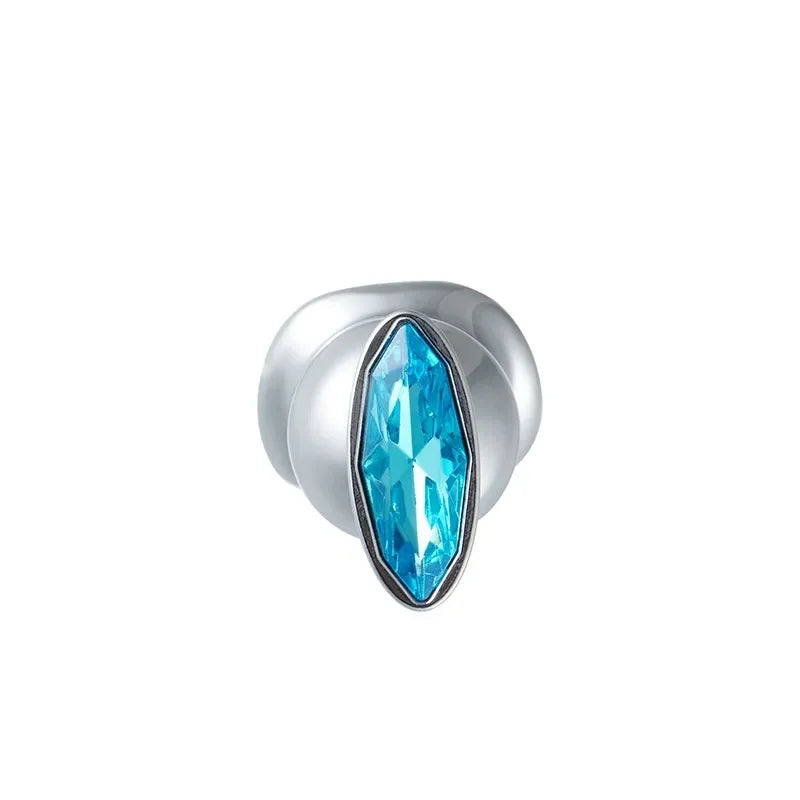 Crystal Stainless Steel Anal Plug Set