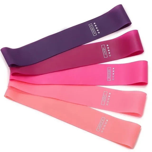 Portable Rubber Fitness Resistance Band