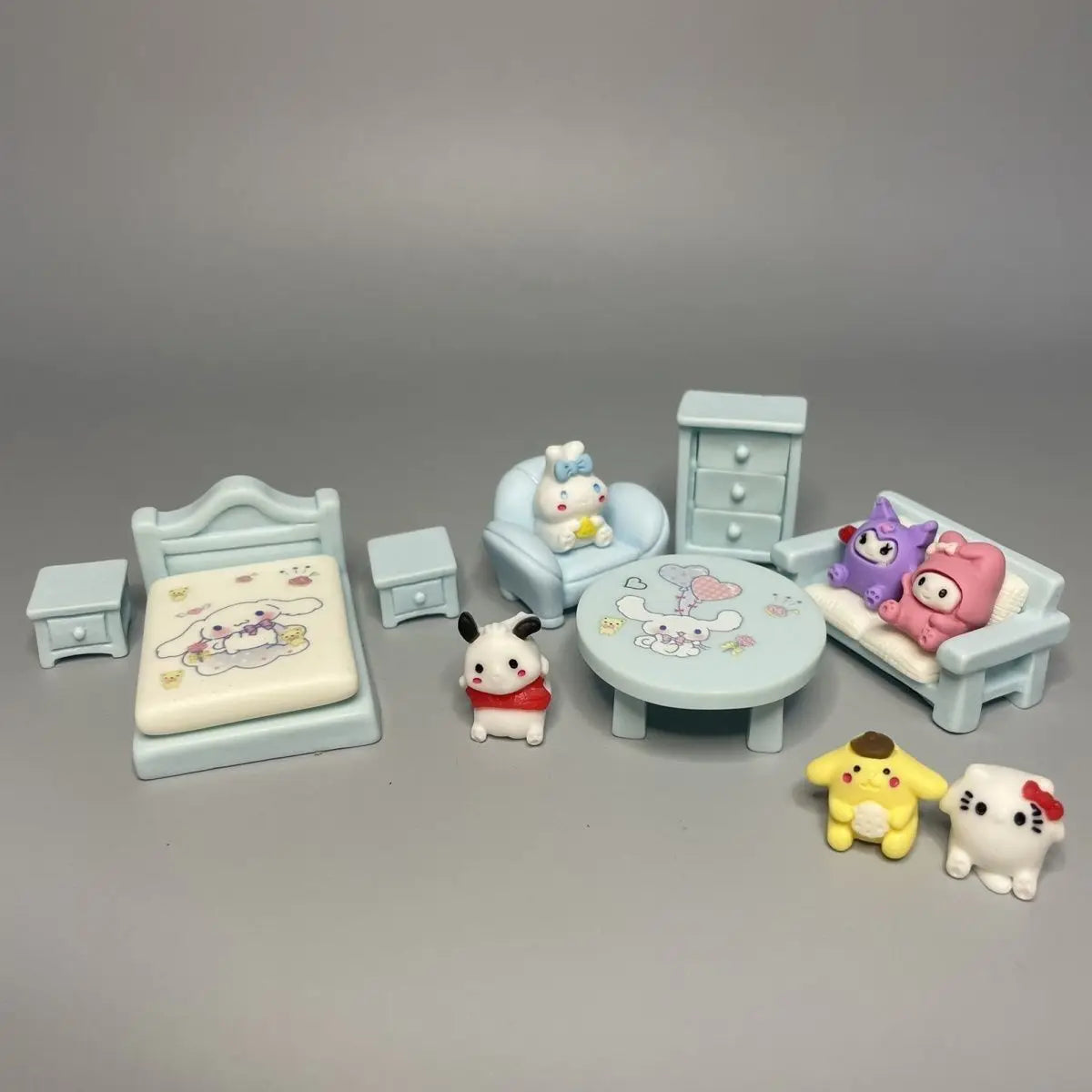 Kawaii Cat Miniature Dollhouse Furniture Toy