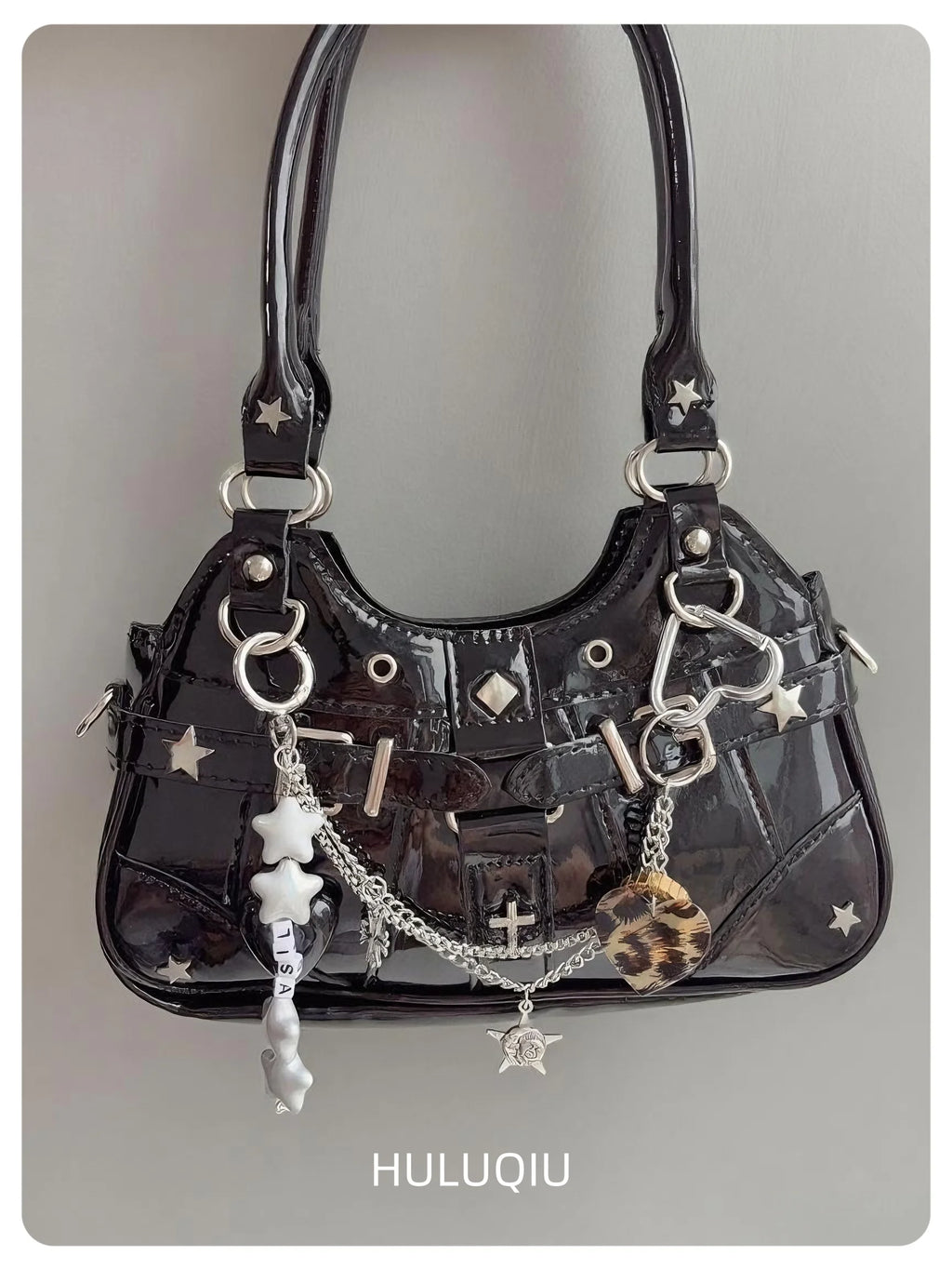 Y2K Transparent Display Shoulder Bag