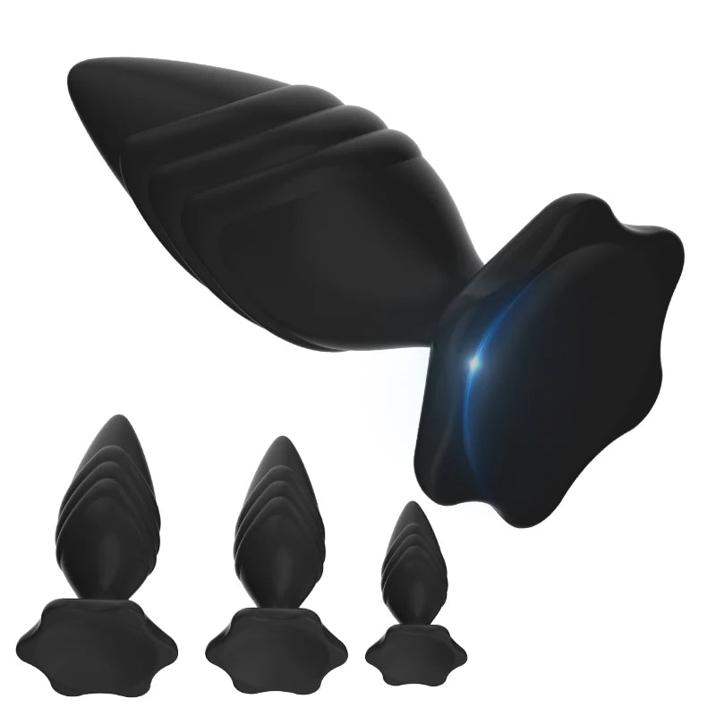 Wearable Progressive Silicone Anal Bead Plug