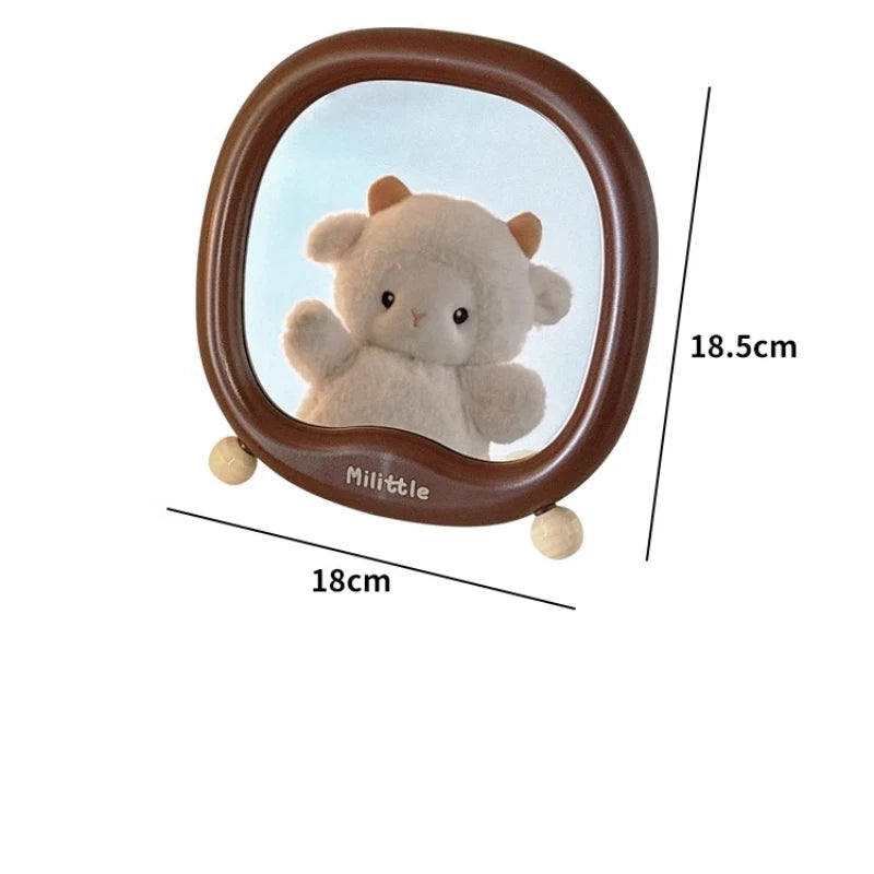 Pink Portable Mini Makeup Mirror