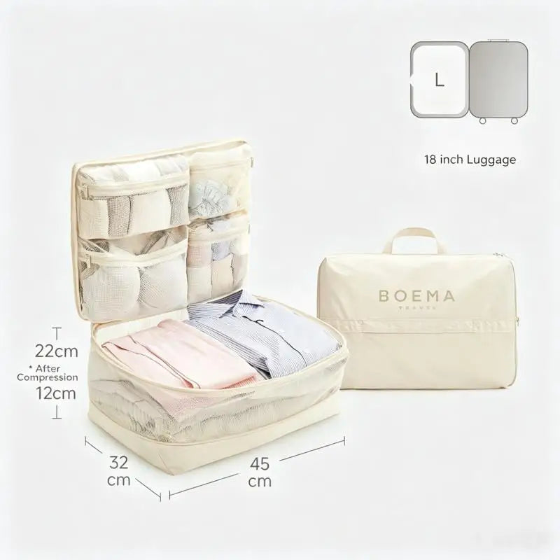 5-in-1 Compression Packing Cube Organizer