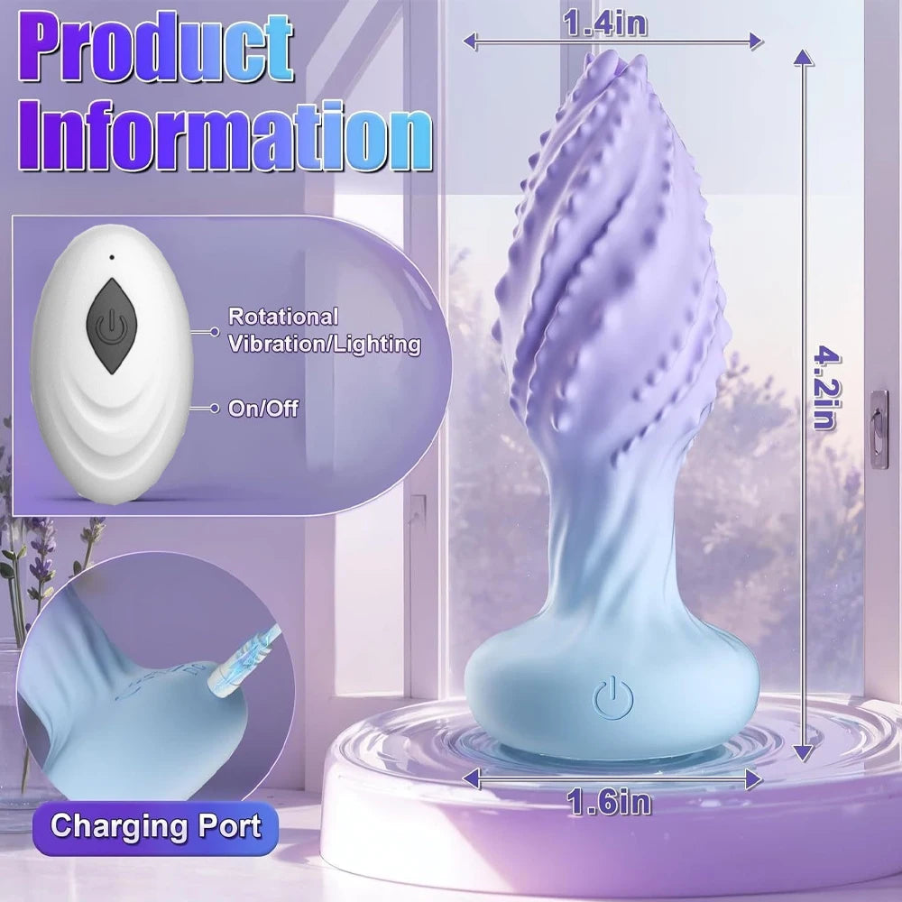 Remote-Control Silicone Intimate Massager