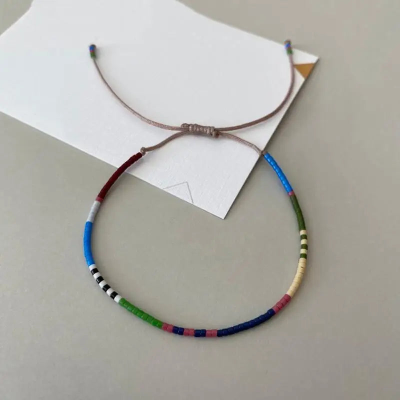 Colorful Handmade Beaded Bracelet
