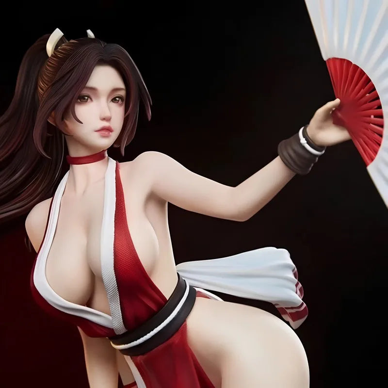 TriEagles Studio Mai Shiranui Street Fighter 6 Resin Statue, Game Anime Collectible Figurine Desktop Decor Gift