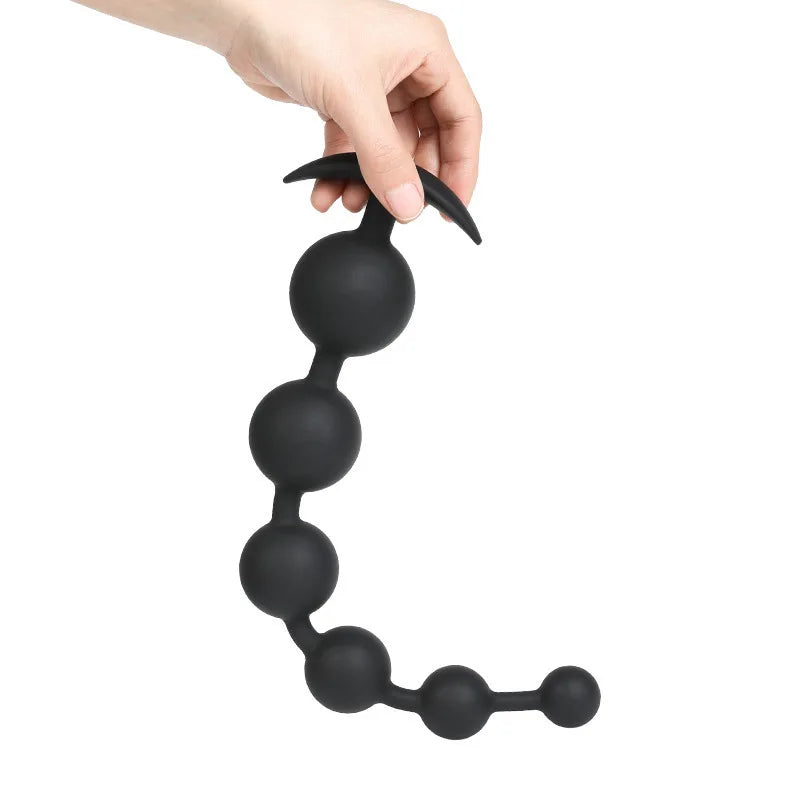 Flexible Silicone Anal Bead Chain