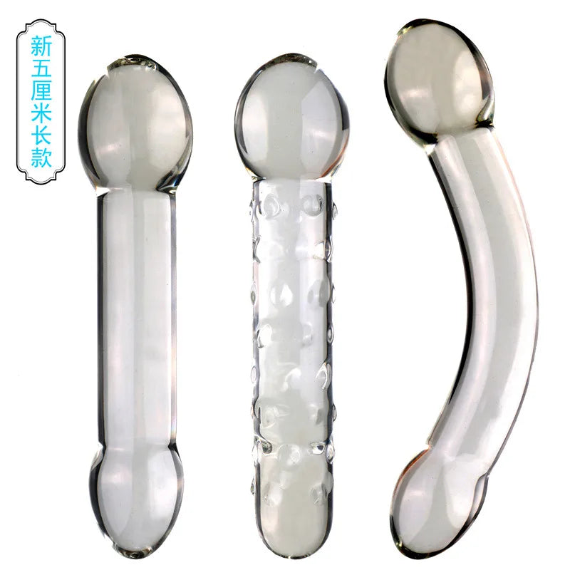 Waterproof Glass Anal Plug