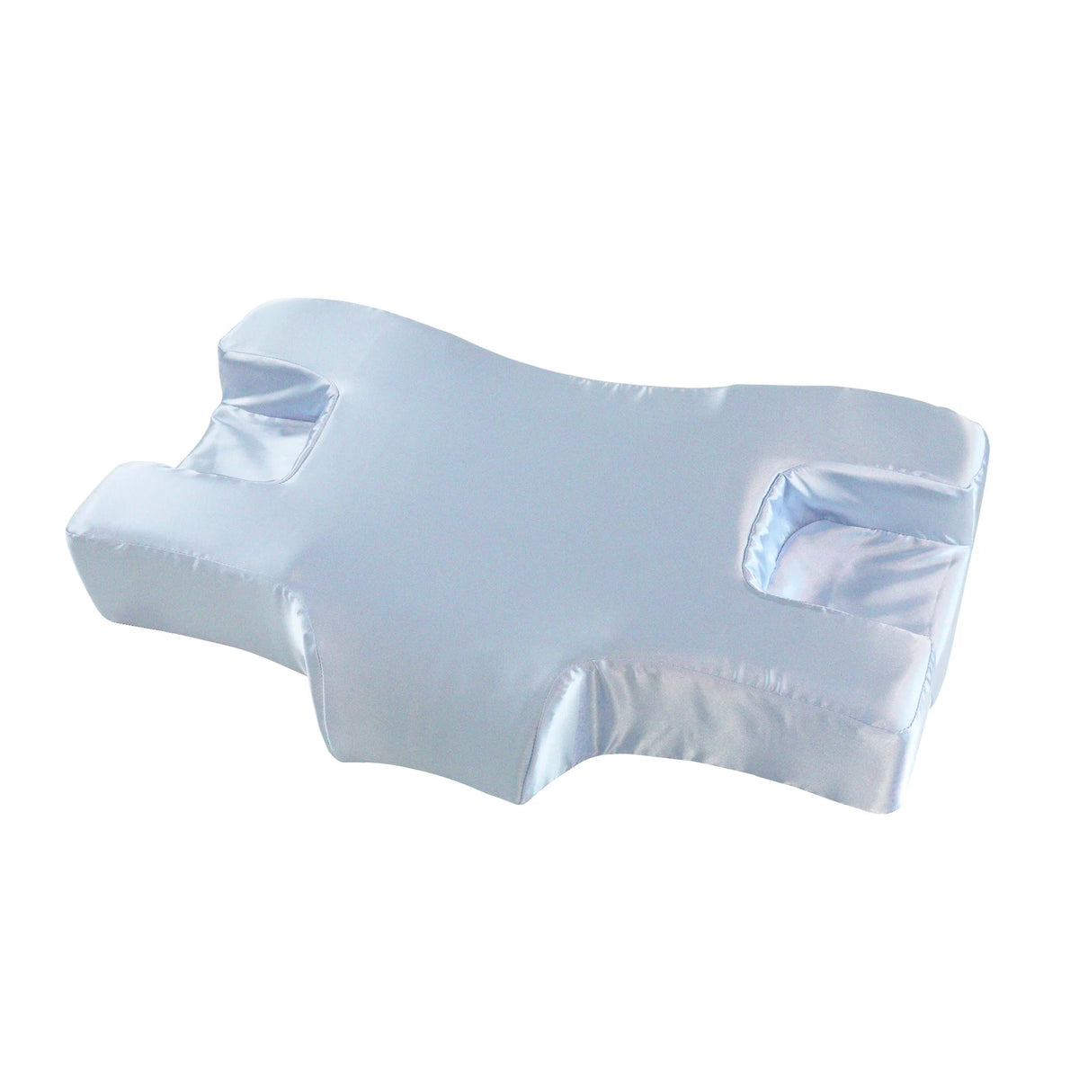 Satin Memory Foam Neck Support Pillow