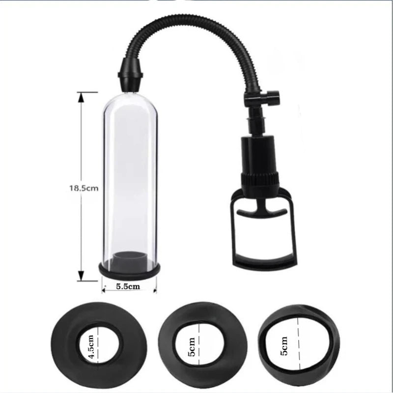 Manual Vacuum Pump for Men