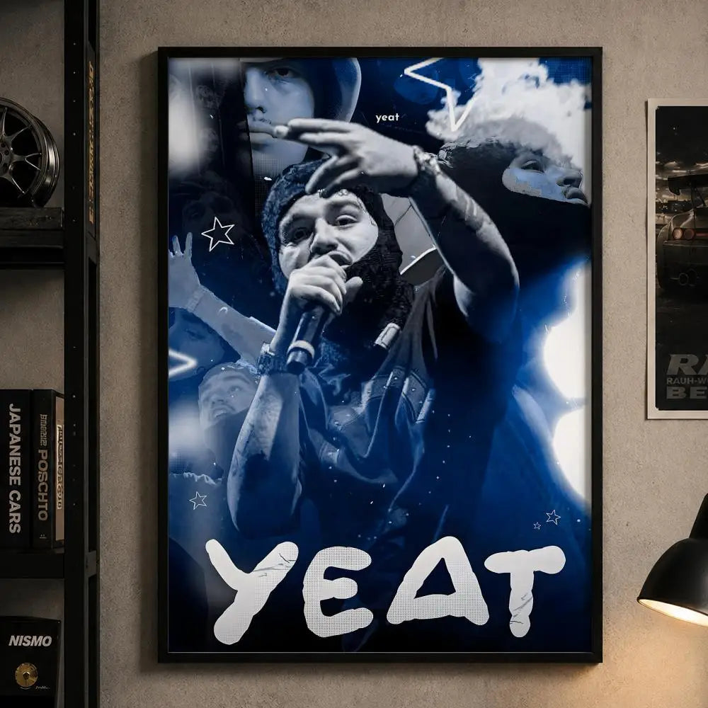 Yeat Hip-Hop Wall Art Poster