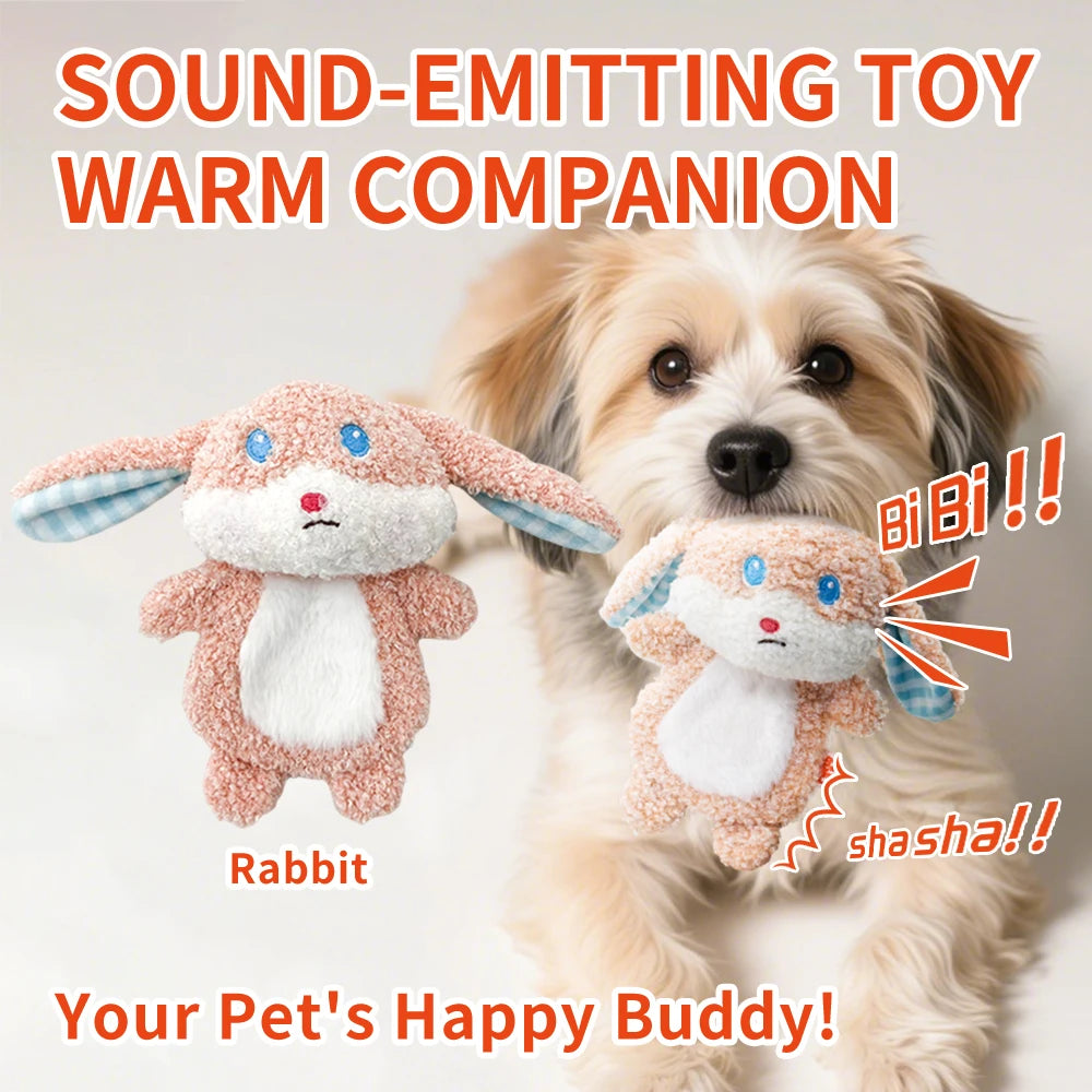 Small Animal Plush Squeaky Dog Toy