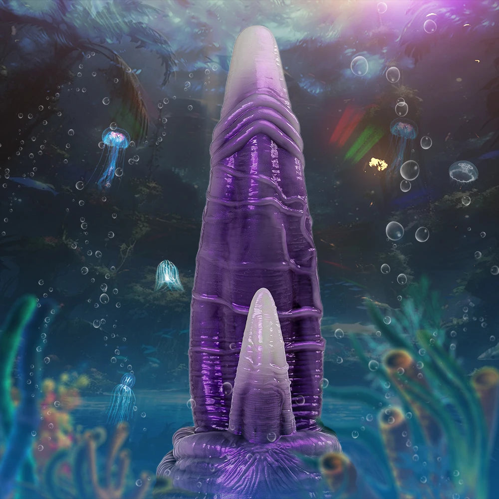 Large Monster-Style Soft Anal Plug