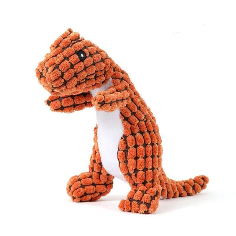 Cats and Dogs Pet Plush Dinosaur Toys Interactive Dog Chew Toys Plush Stuffing Pet Supplies Dog Toys for Small Dogs Pet Accessor
