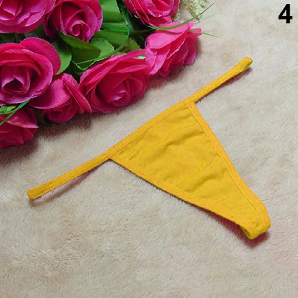 2023 Sexy Panties Temptation Micro G String Underwear Women Low-Rise Lingerie Panty Sexy Lingerie V-String T-back Panties Thongs