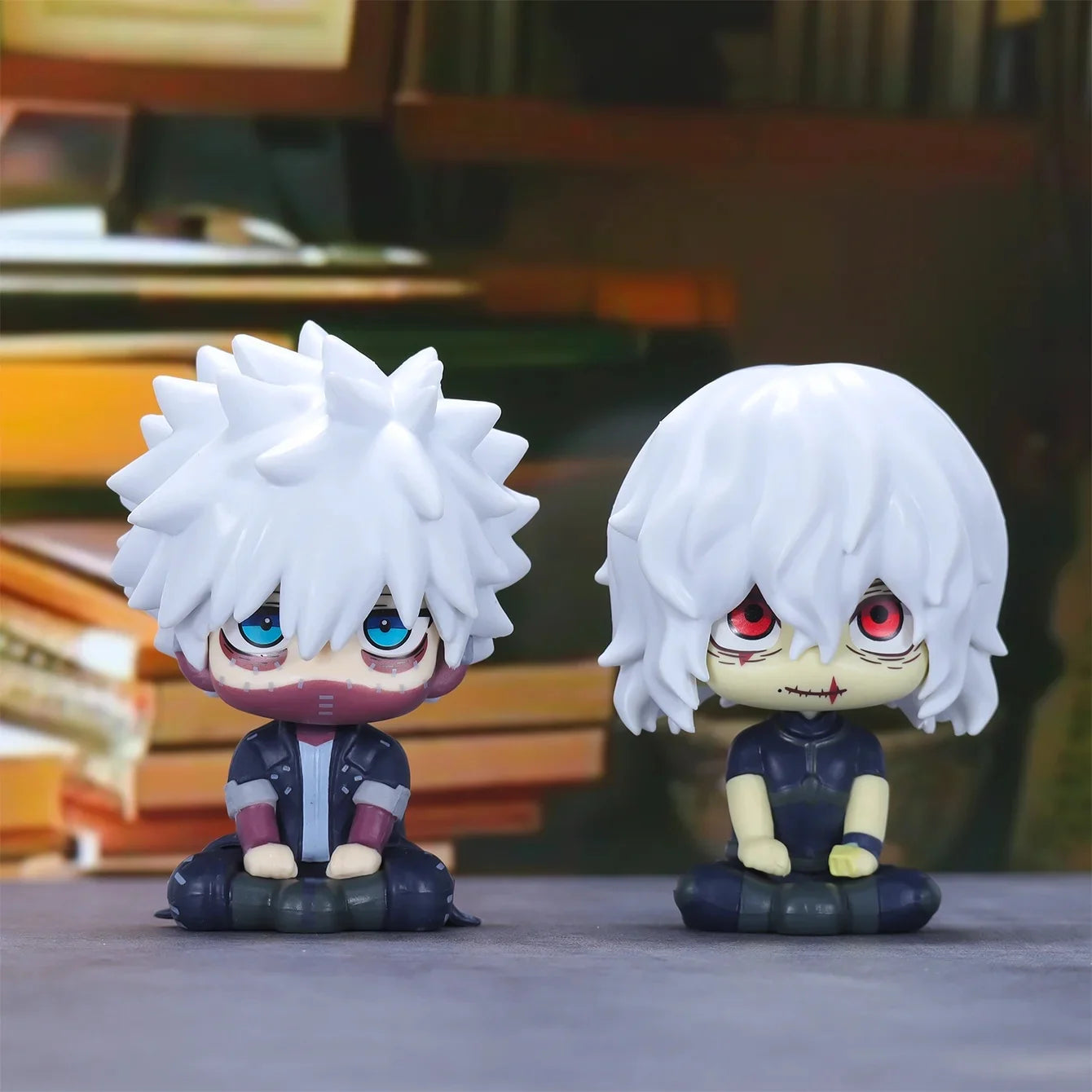 New My Hero Academia (MHA): Tomura Shigaraki / Izuku Midoriya / Katsuki Bakugo Cute Chibi PVC Figurine | Collectible Toy Model