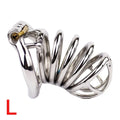Stainless Steel Locking Chastity Cage