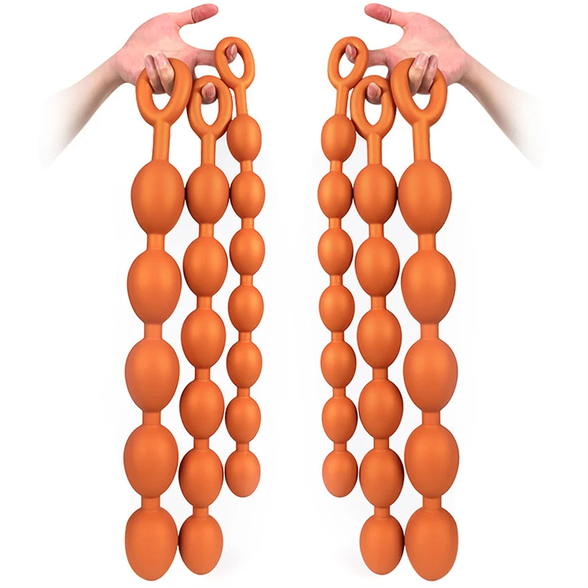 Soft Silicone Beginner Anal Bead Set