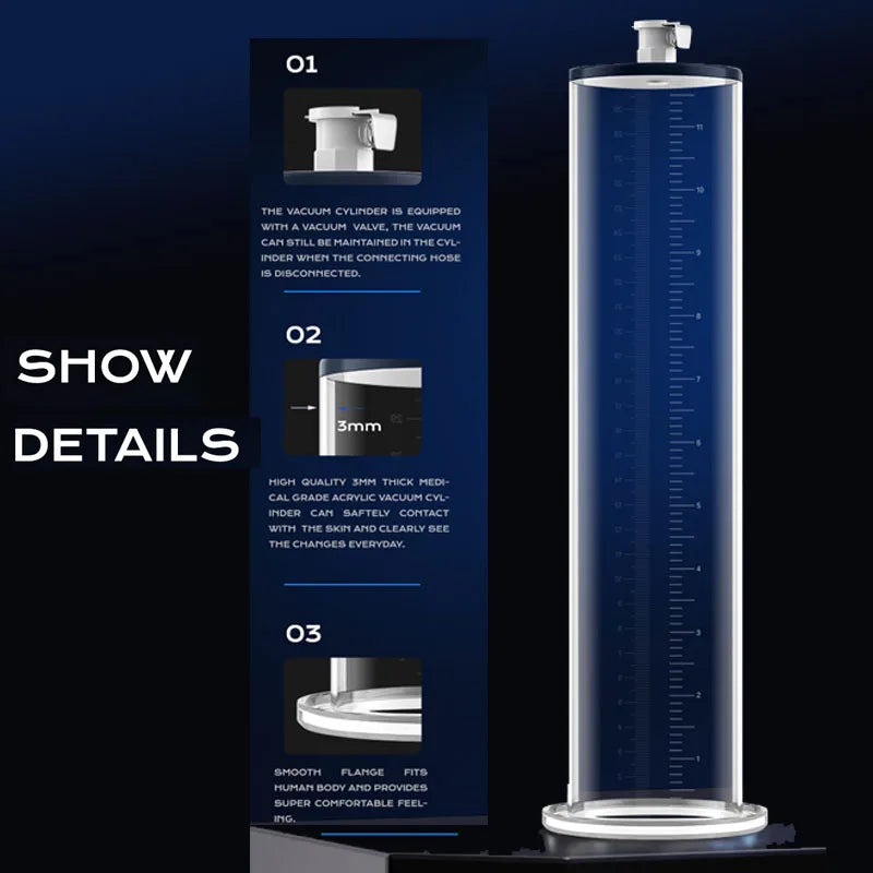 Acrylic Manual Vacuum Pump