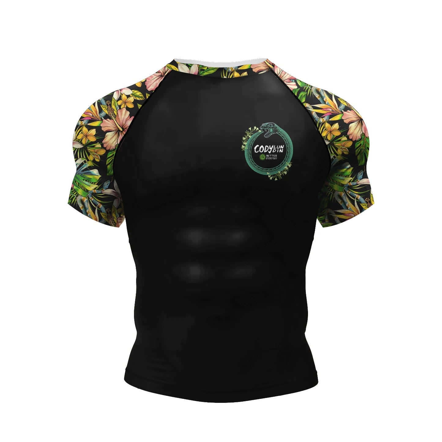 Brazilian Jiu-Jitsu  Rash Guard, Men Women Quick Dry Breathable Grappling Training Compression Tee Summer Fashion Streetwear
