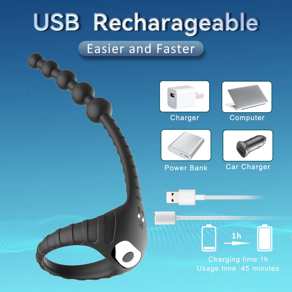 Remote-Control Vibrating Ring