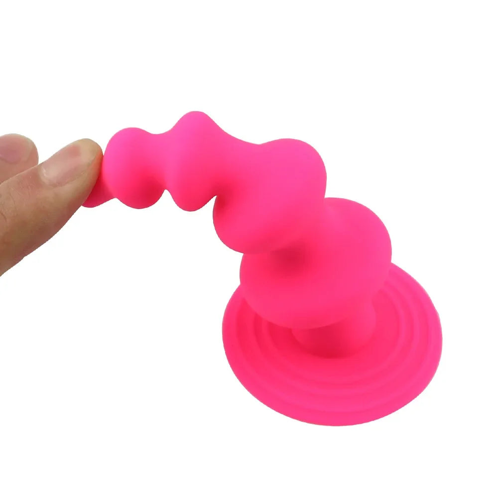 Silicone Anal Bead & Plug Trainer