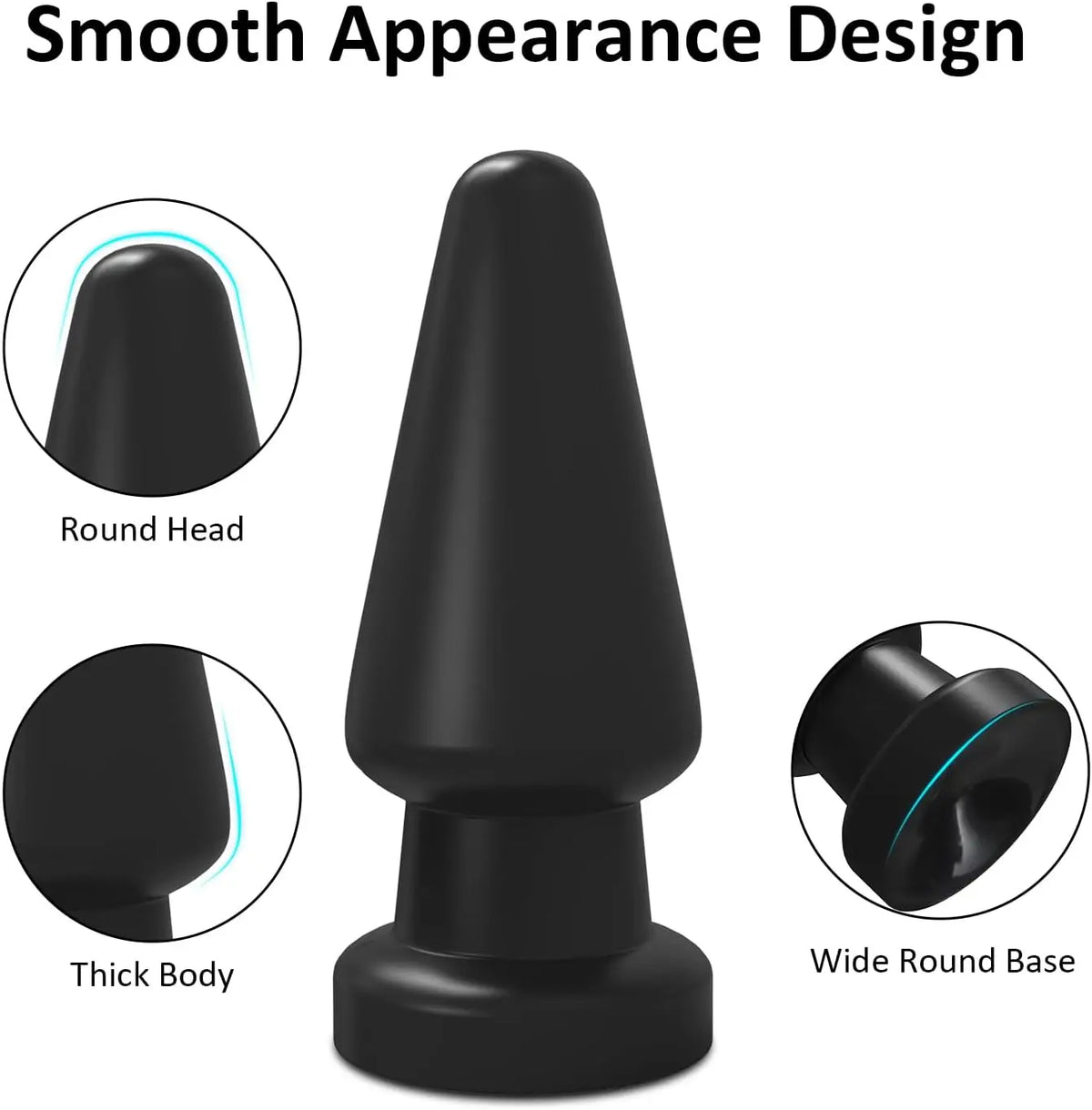 Large Beaded Anal Plug