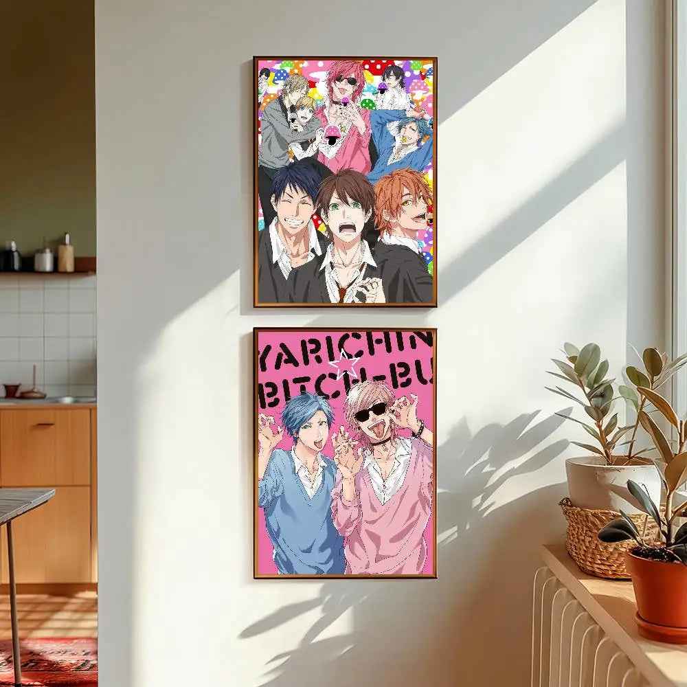 Yarichin Bitch Club Ayato Yuri Wall Poster