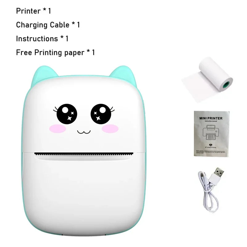 200 dpi Mini Bluetooth Pocket Thermal Printer