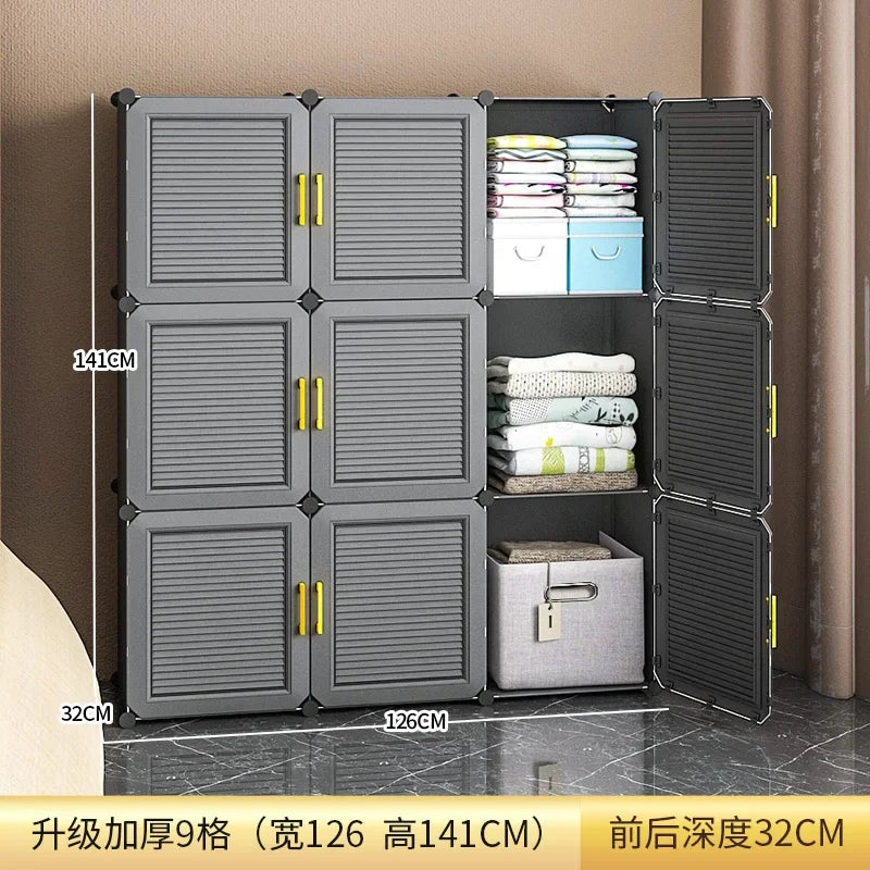 Plastic Wardrobe & Closet Storage Organizer