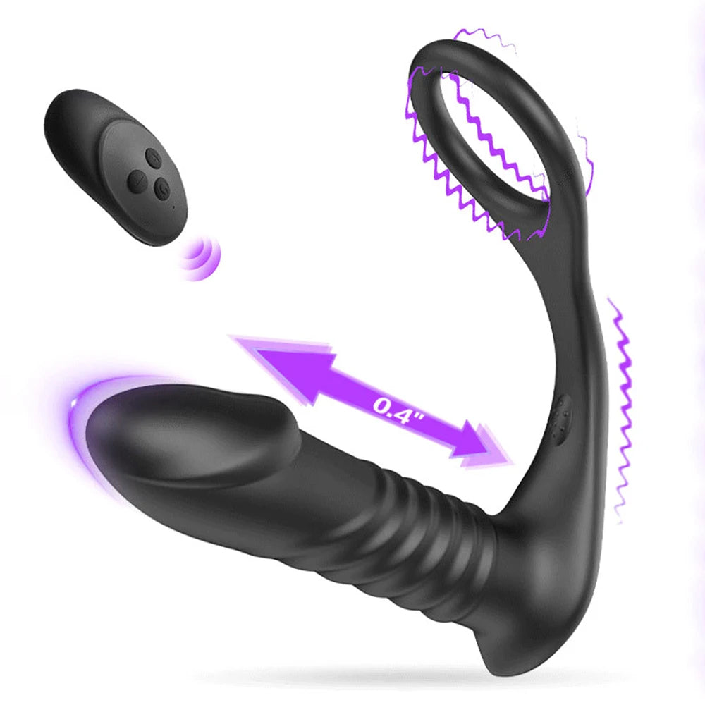 App-Controlled Telescopic Prostate Massager