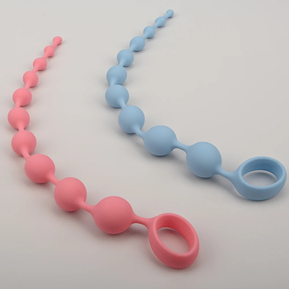 Graduated Silicone Anal Bead Chain