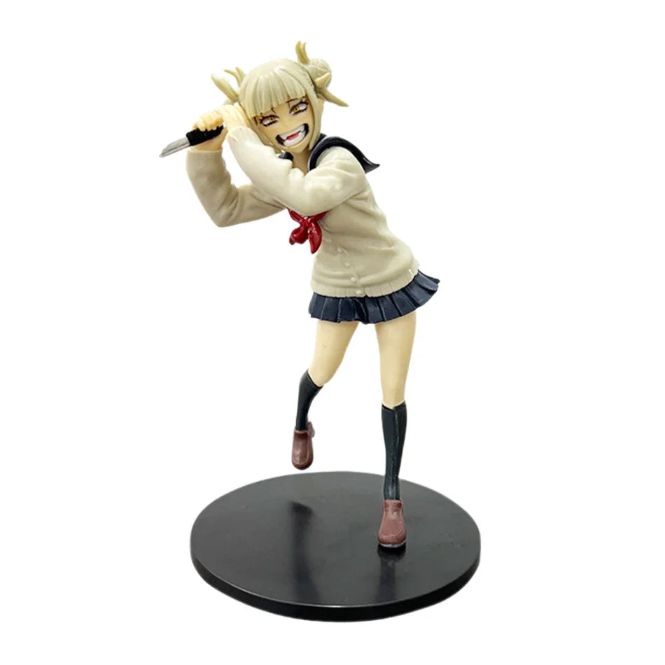 MHA Toga Himiko Anime Figurine - PVC Standing Action Model Doll for Boys And Girls Perfect Anime Collectible Gift for Fans