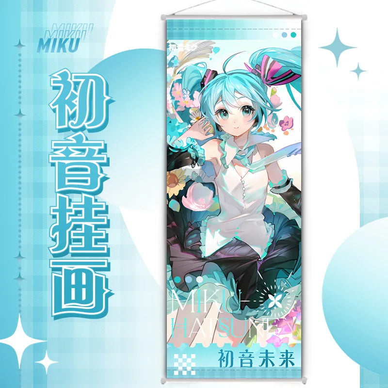 Hatsune Miku Canvas Wall Scroll