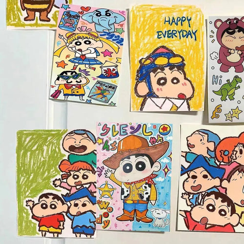 10-Piece Crayon Shin-Chan A4 Poster Set