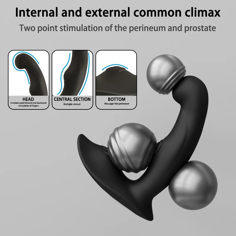 10-Mode Thrusting Prostate Massager