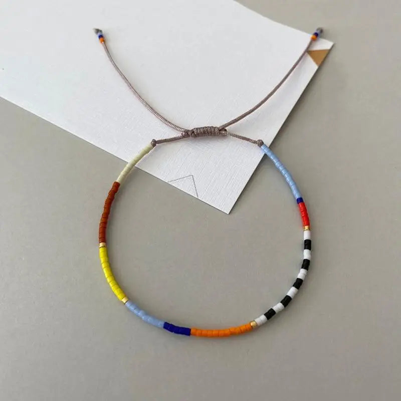 Colorful Handmade Beaded Bracelet