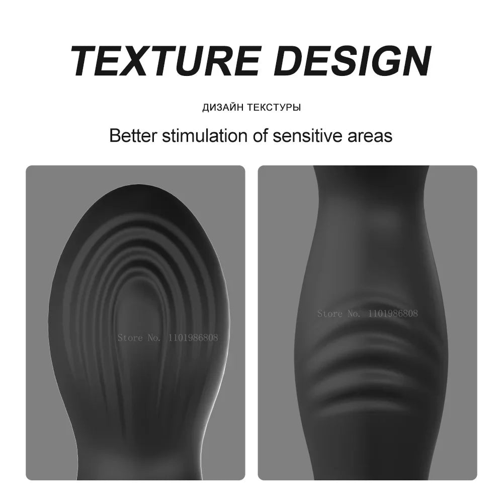 Remote-Control Silicone Prostate Massager