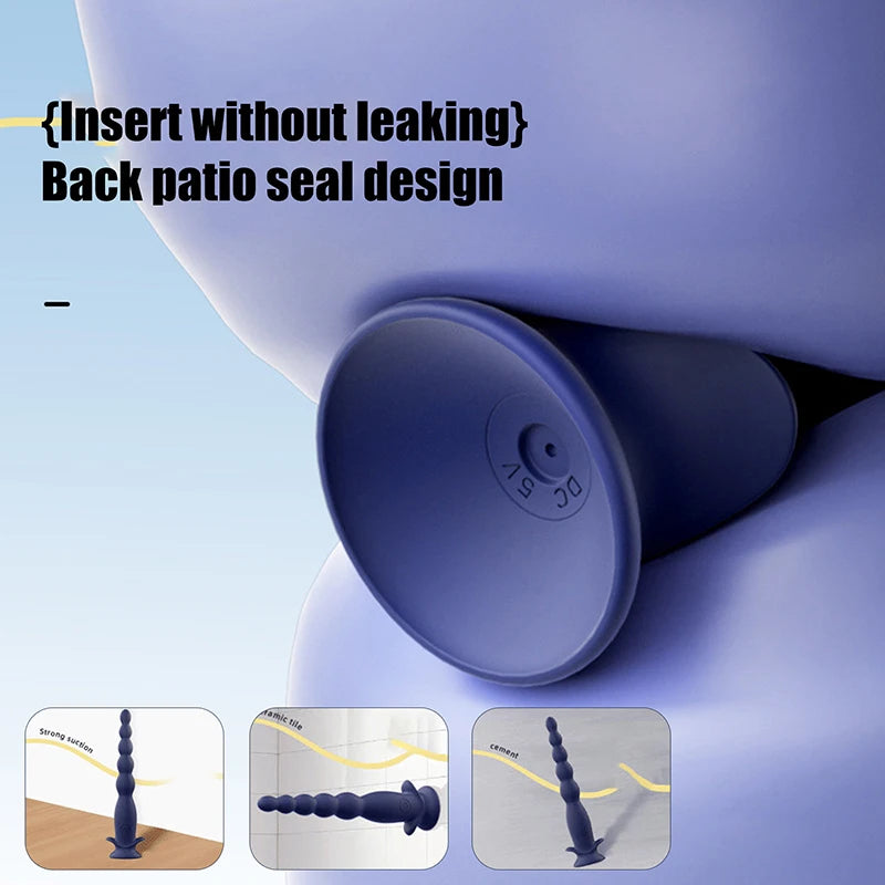 10-Mode Silicone Vibrating Prostate Massager