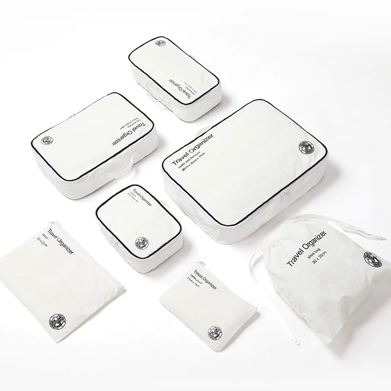 7-Piece Travel Packing Cube Organizer Set