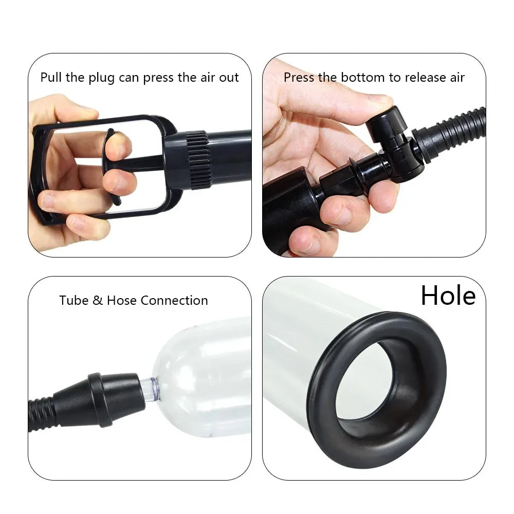 Manual Vacuum Pump for Men
