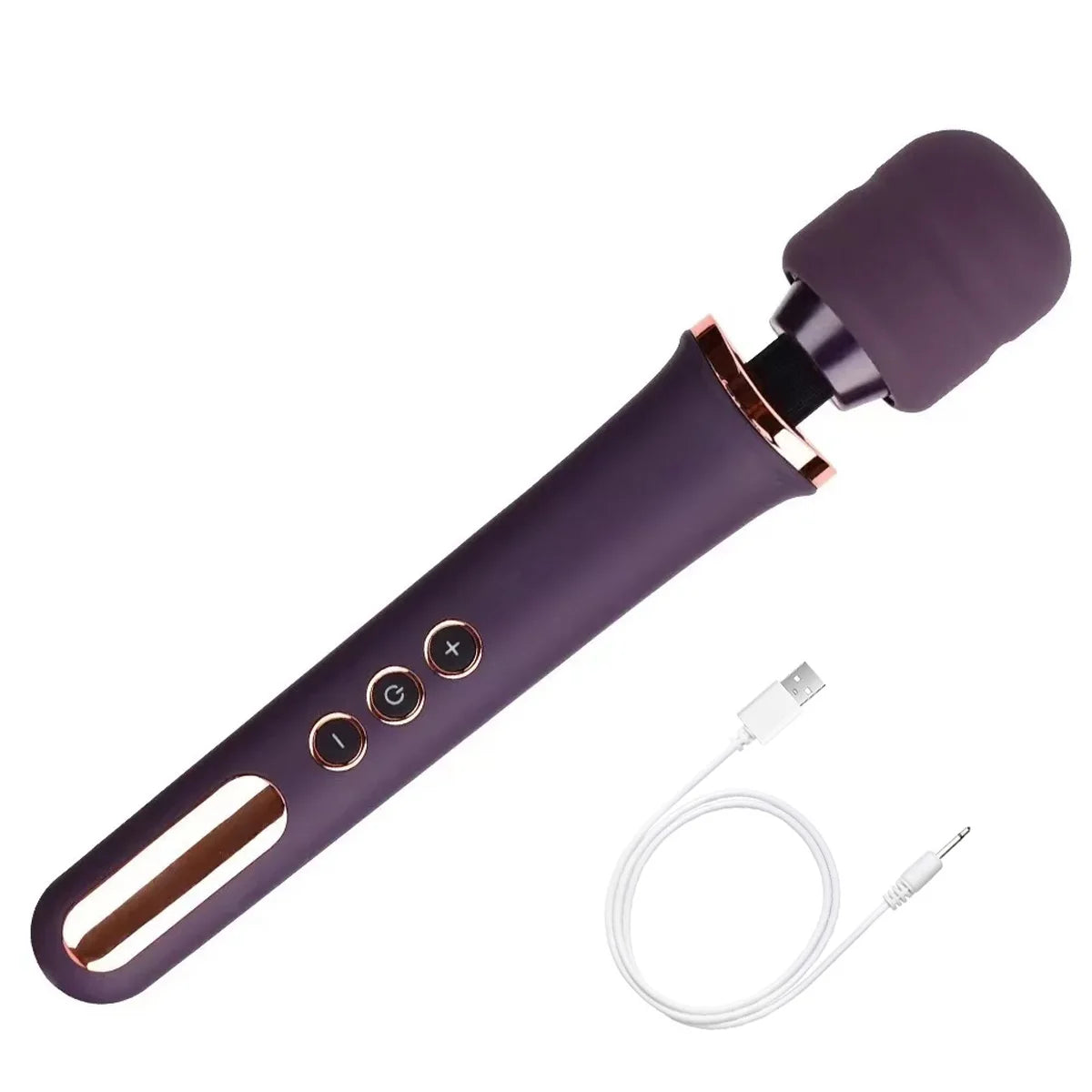 10-Speed Cordless Personal Wand Vibrator