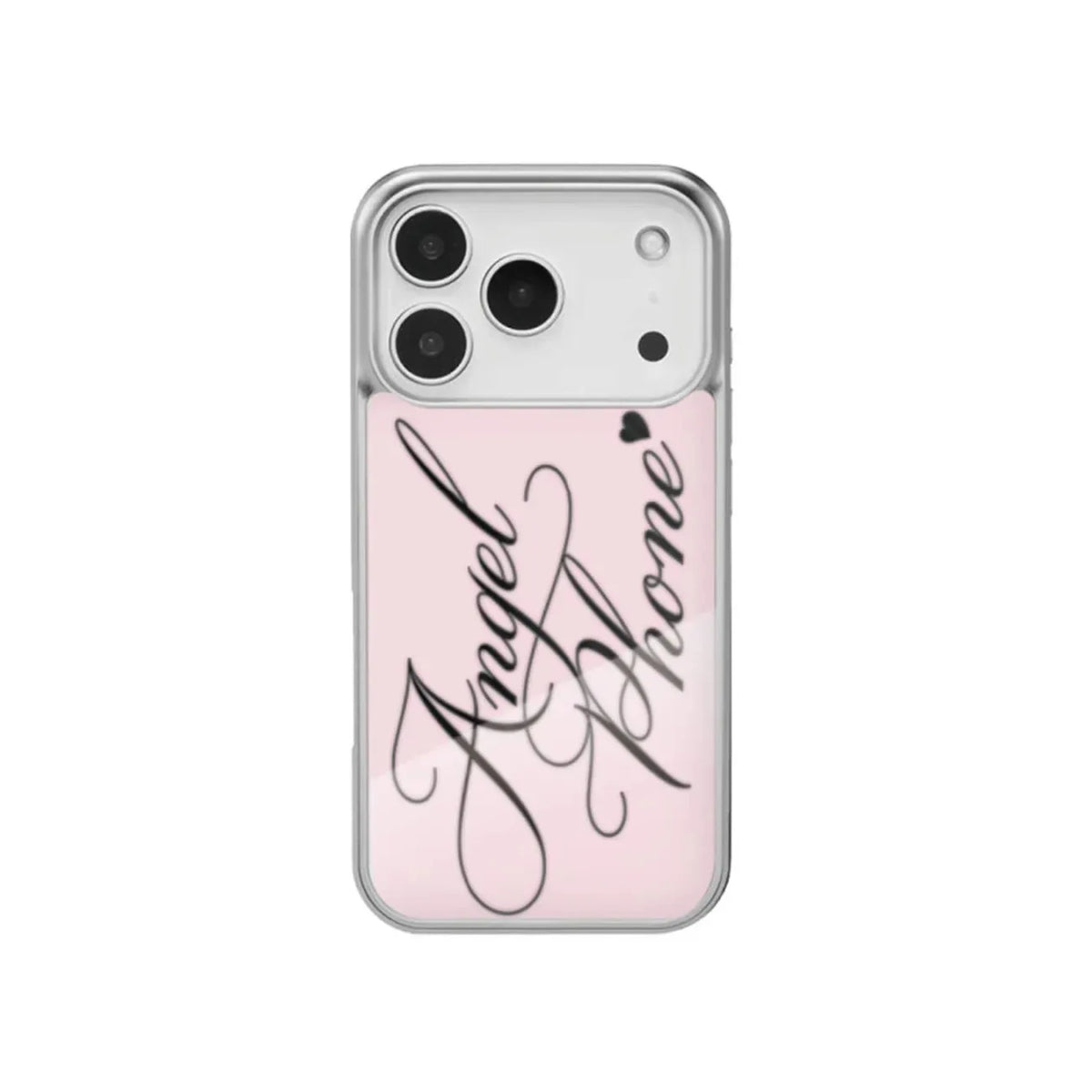 Y2K Angel Clear Phone Case for iPhone
