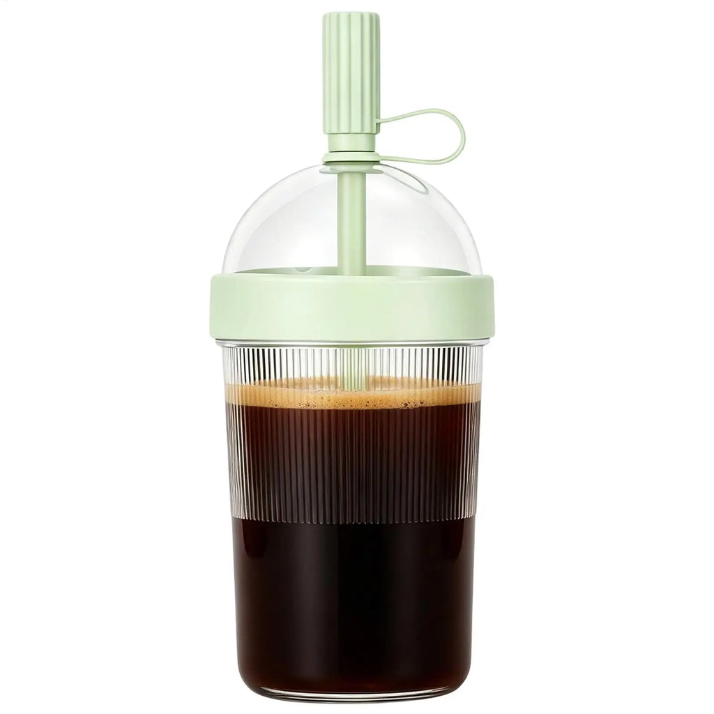 17 oz Reusable Coffee Tumbler with Lid & Straw